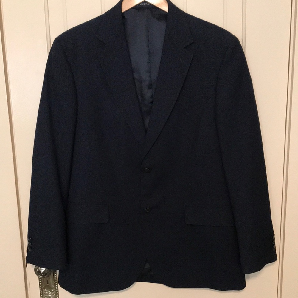 Men’s Dockers navy blue blazer